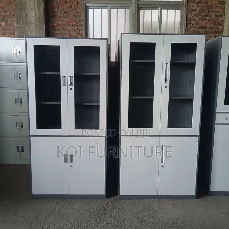Office Cabinet : Modern Metallic Office Filing Cabinet