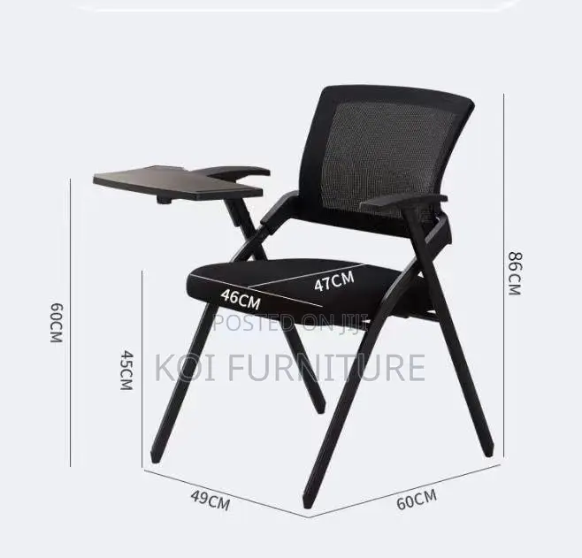 Office Chair : Foldable Ergonomic Training Chair With Pad
