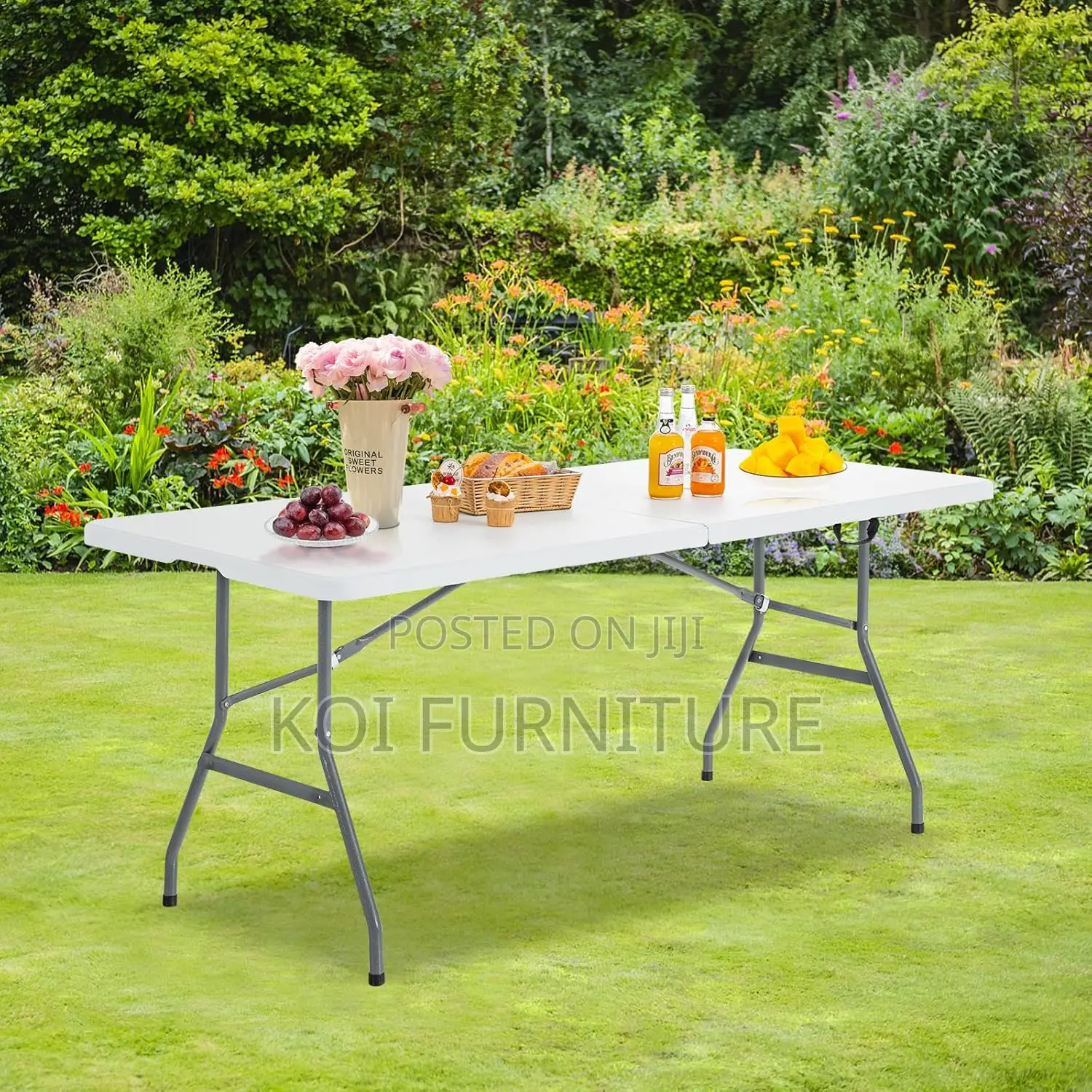 Table : Heavy Duty 6ft Picnic Camping Folding Table,