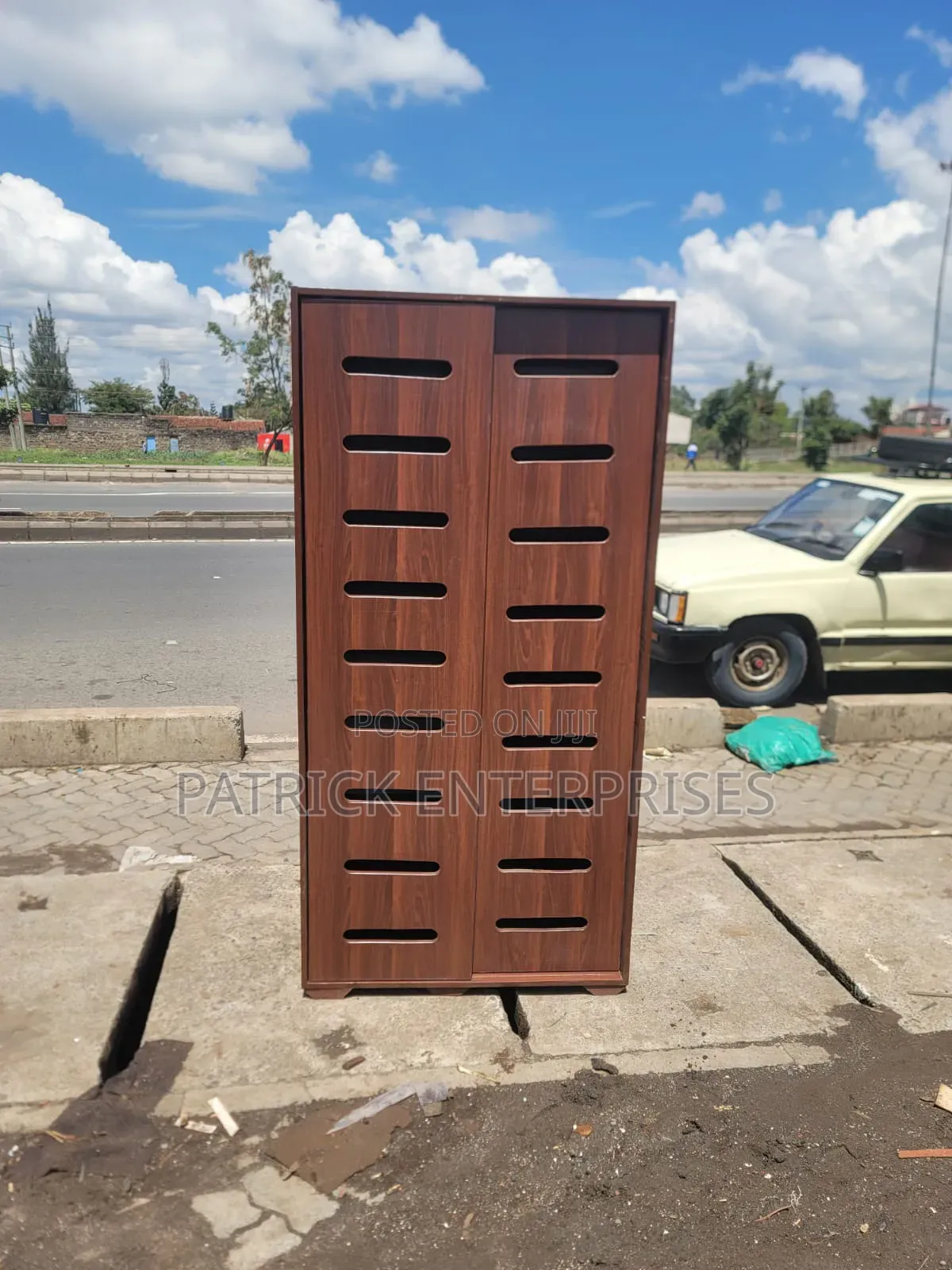 Modern Mdf Shoe Racks 3 By 6 Fitt With Sliding Doors