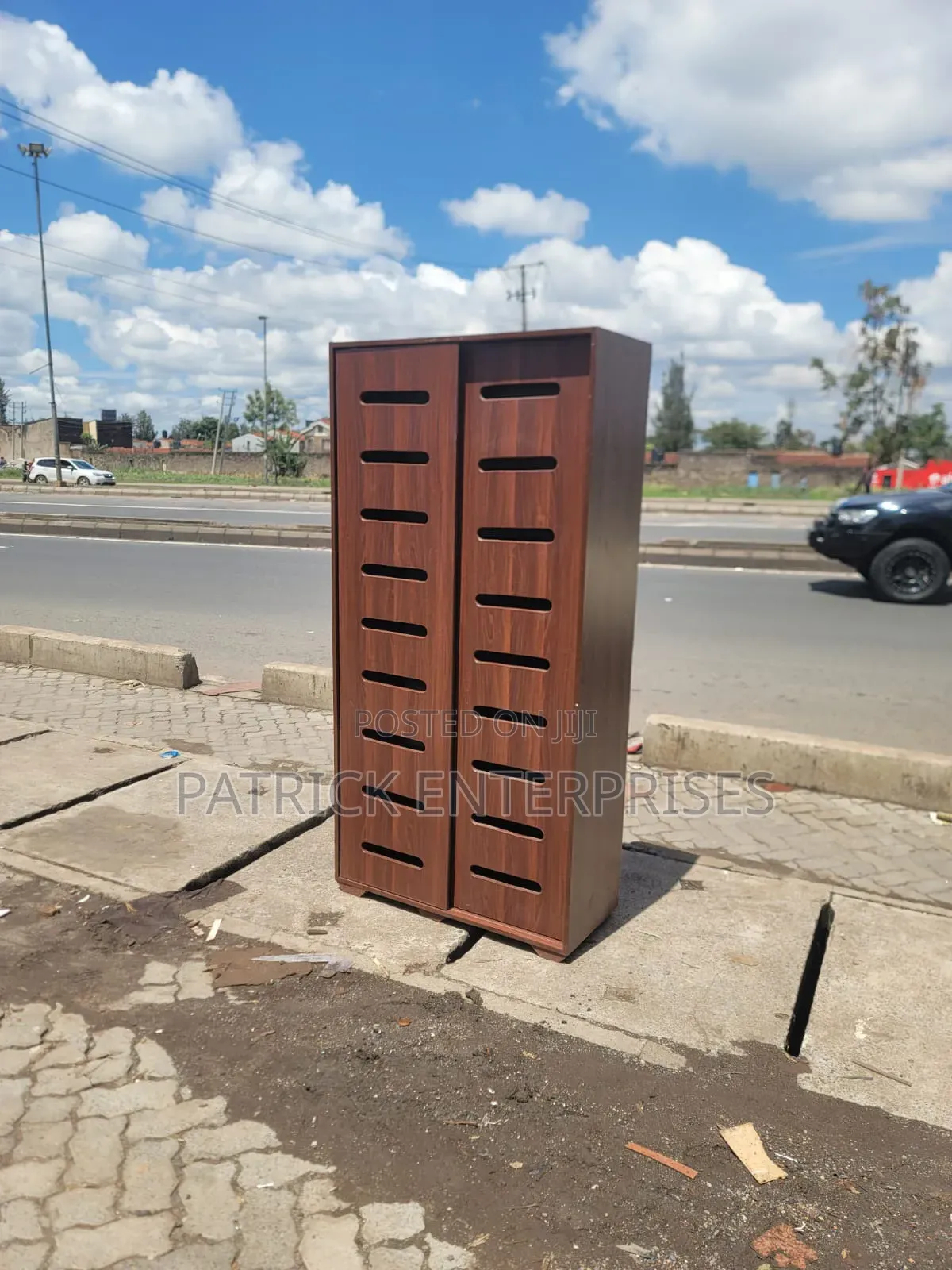 Modern Mdf Shoe Racks 3 By 6 Fitt With Sliding Doors