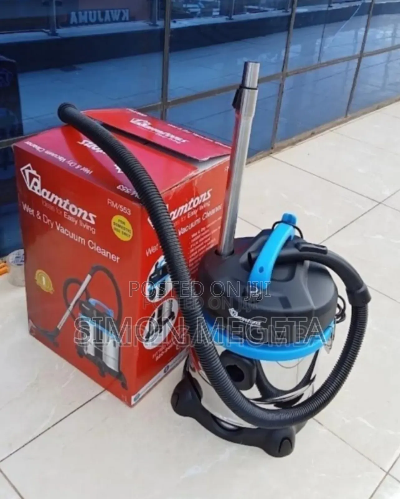 Wet and Dry New Ramtons Vacuum Cleaner