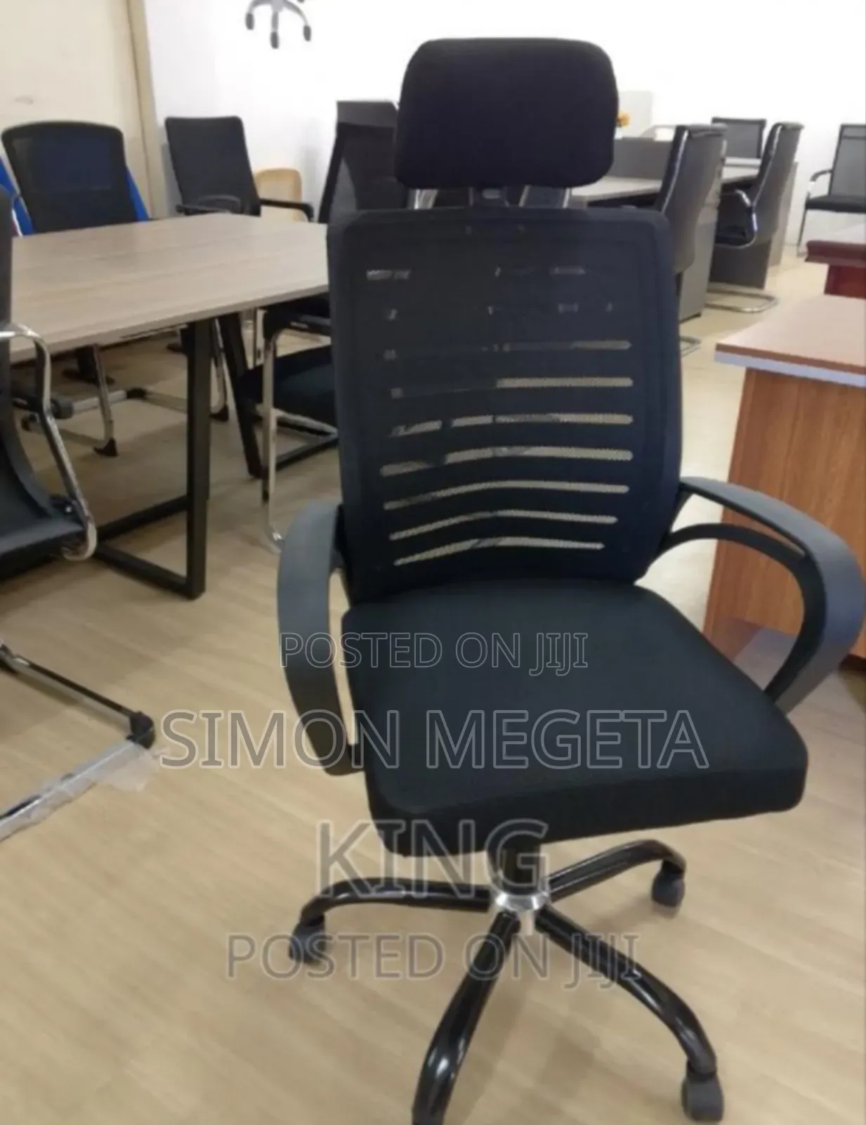 Pay on Delivery Office Chair With Headrest