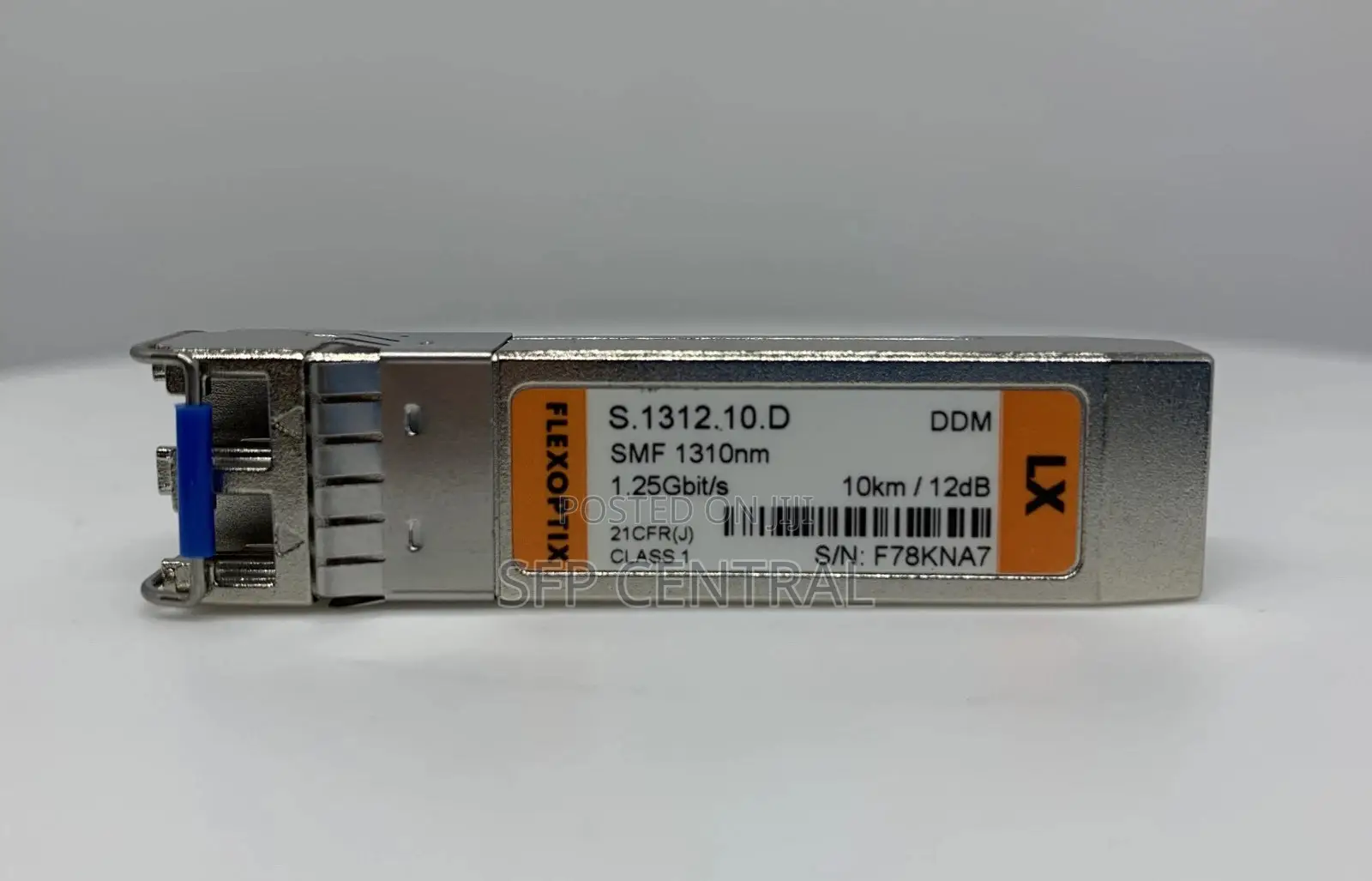 SFP 1.25g 10km Singlemode 1310nm Transceiver for Cisco/Huawei/Fortinet