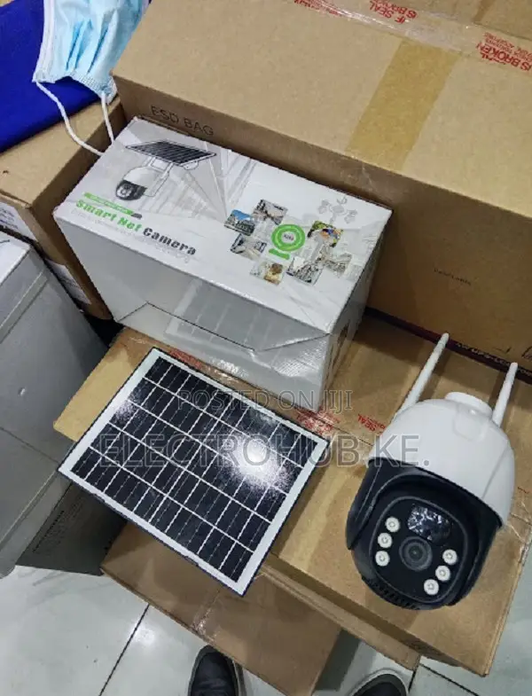 4g Solar Ptz Camera 2way Audio - Mobile Monitoring V380pro