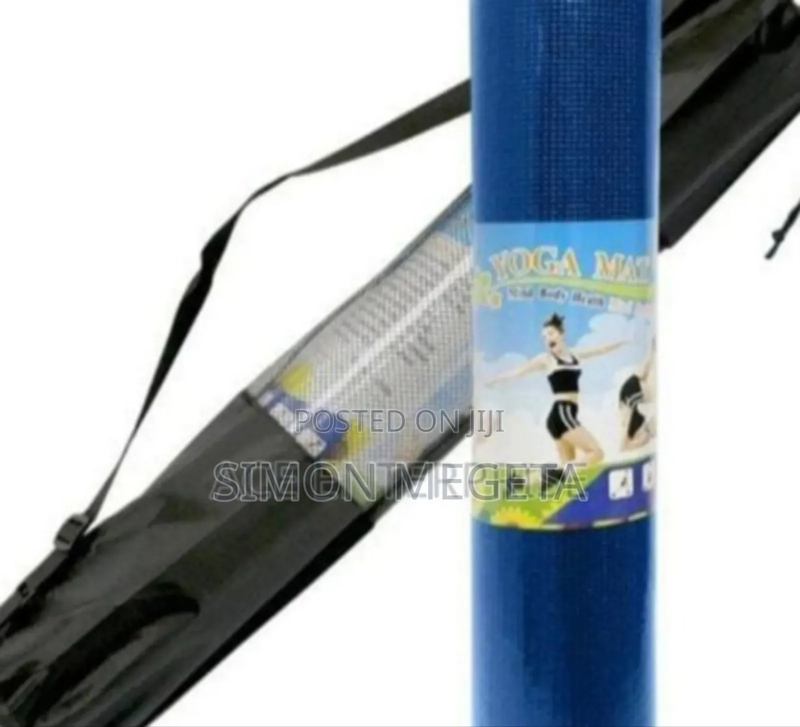 Colour Blue New 10mm Yoga Mat