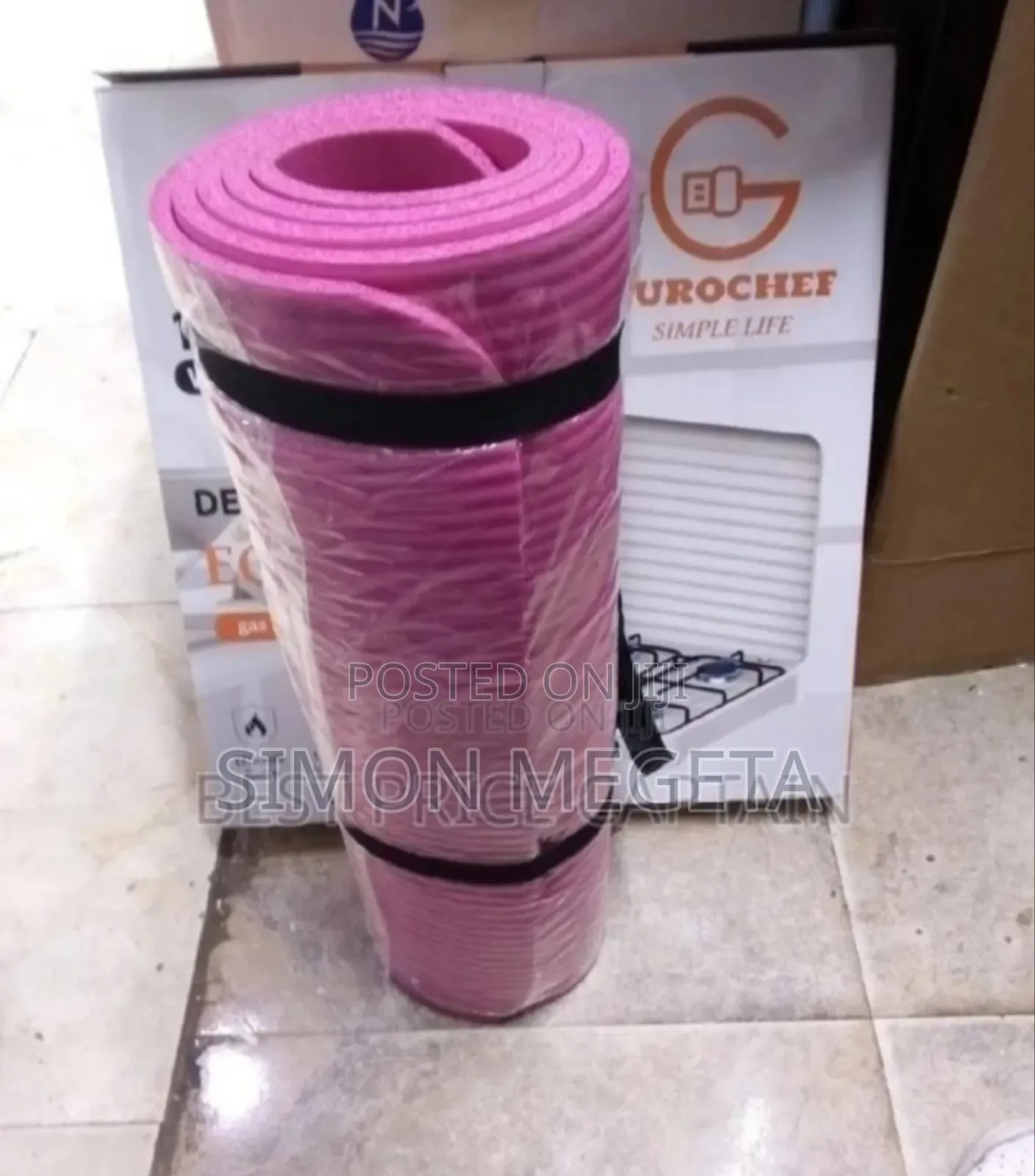 Colour Pink New 10mm Yoga Matts