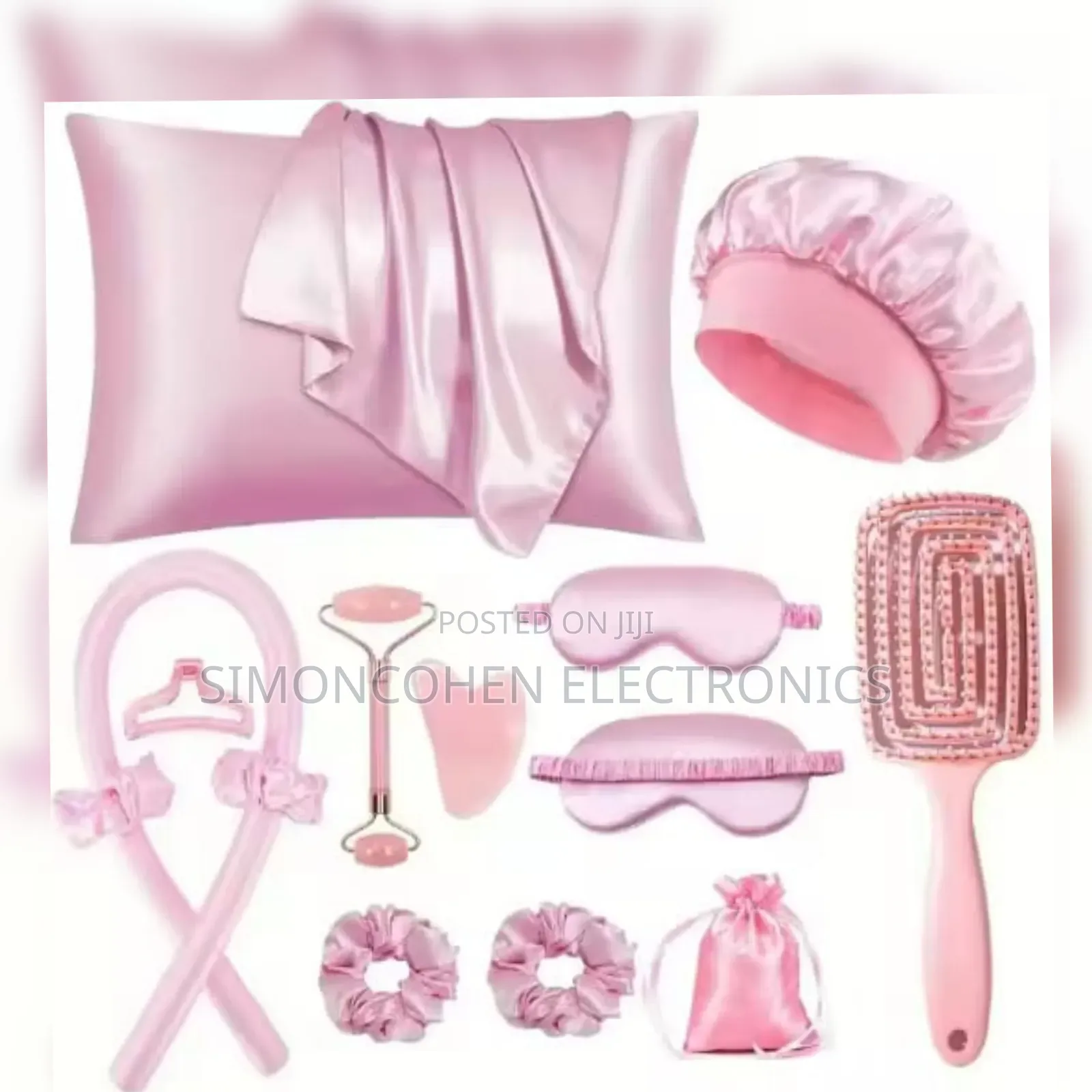 13pcs Satin Silk Beauty Sleep Set