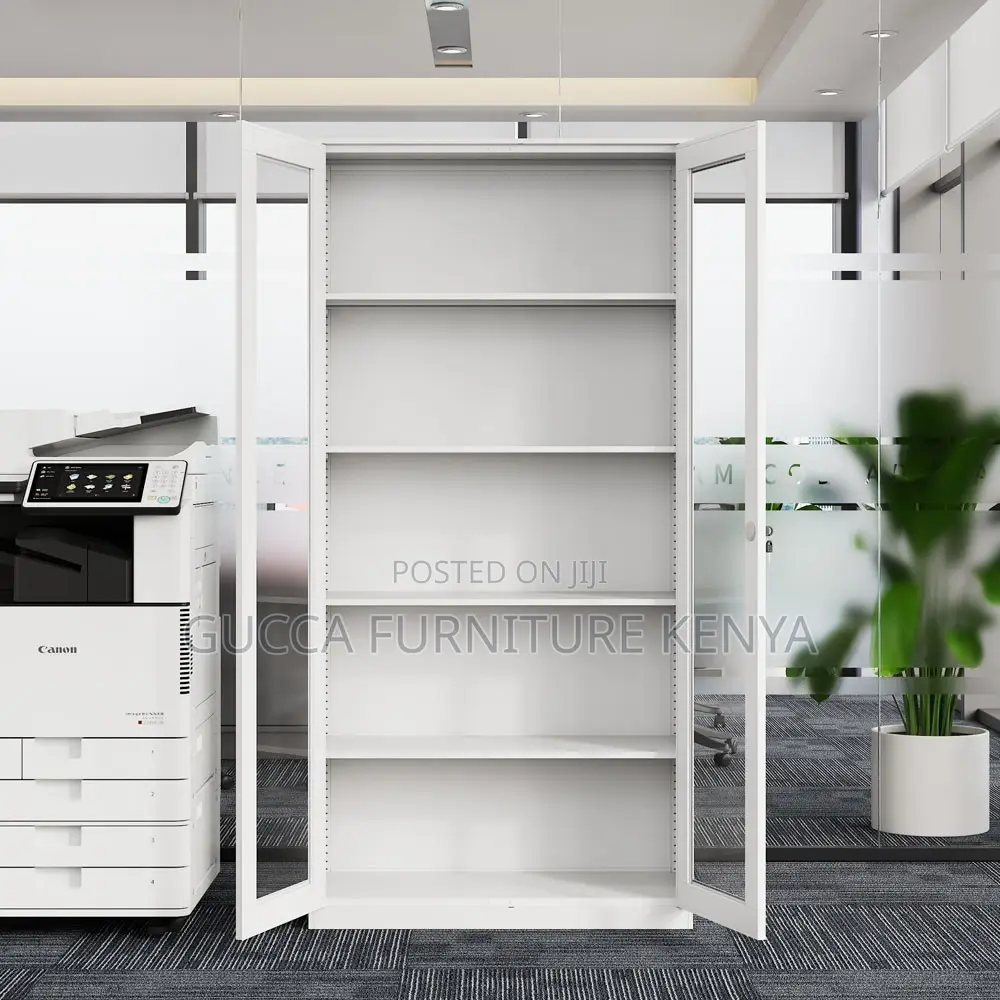 2-door Steel File Cabinet With Adjustable Shelves