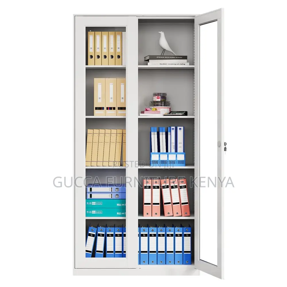 2-door Steel File Cabinet With Adjustable Shelves