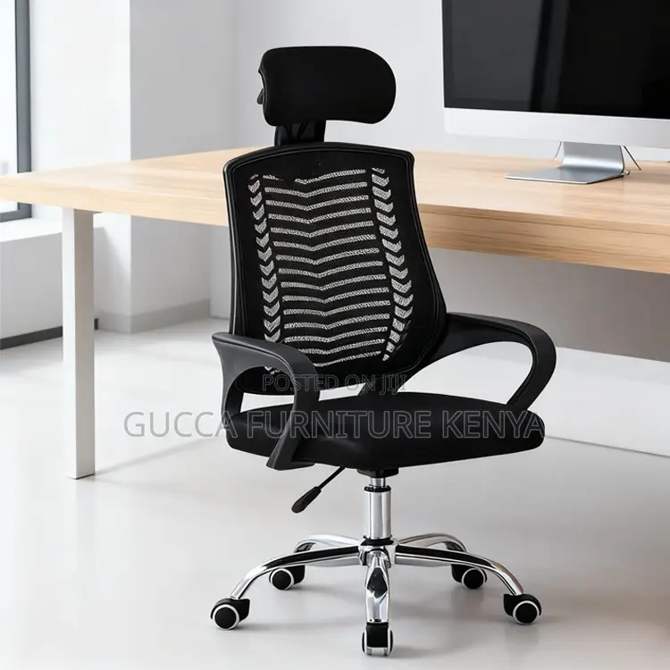 Ergonomic Adjustable Mesh Headrest Chair