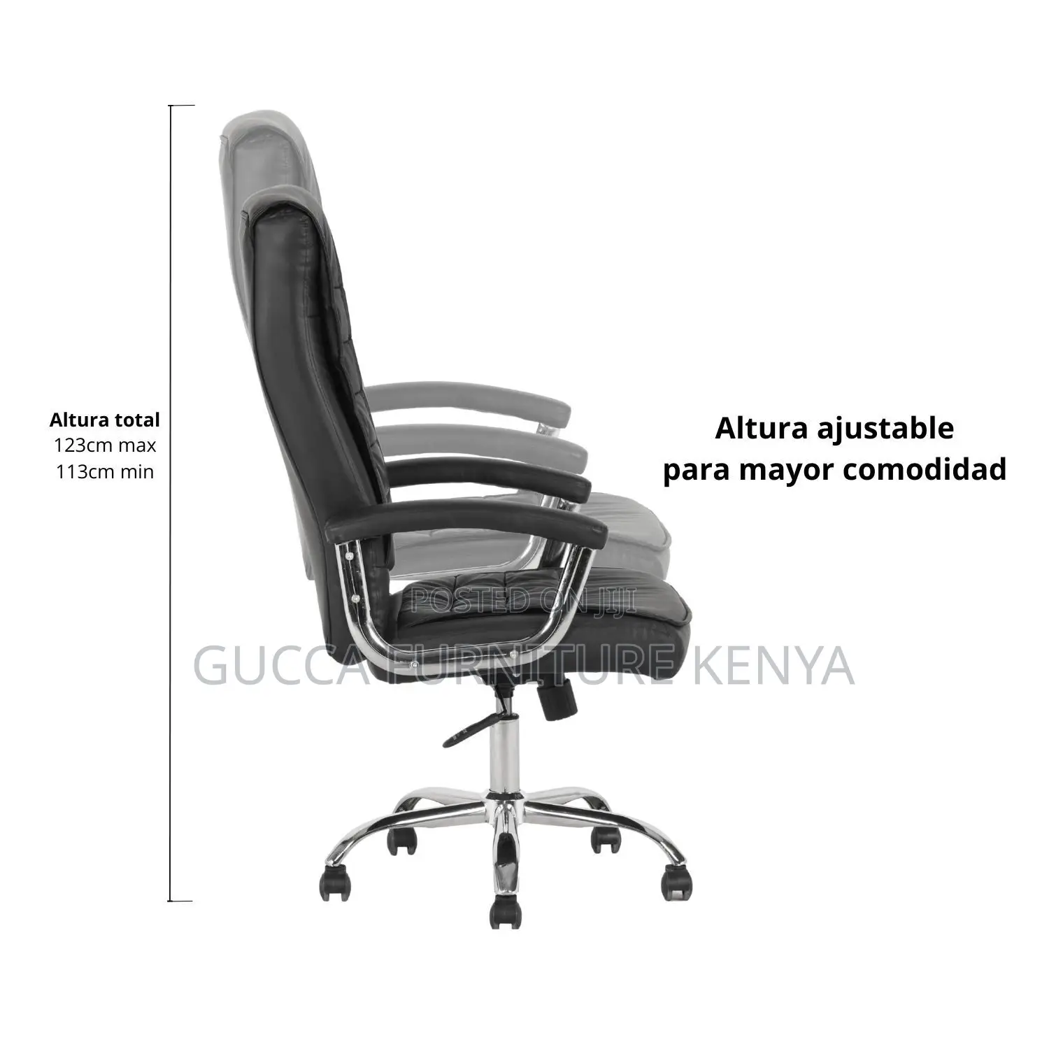 Executive Leather Office Desk Chair
