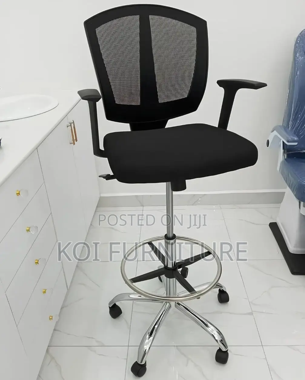 Office Chair; Mesh Mid Back Cashier Reception Clerical Chair