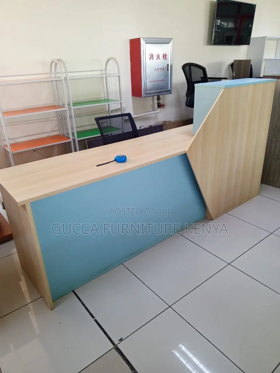 1.8 Meters Customized Front Office Reception Desk