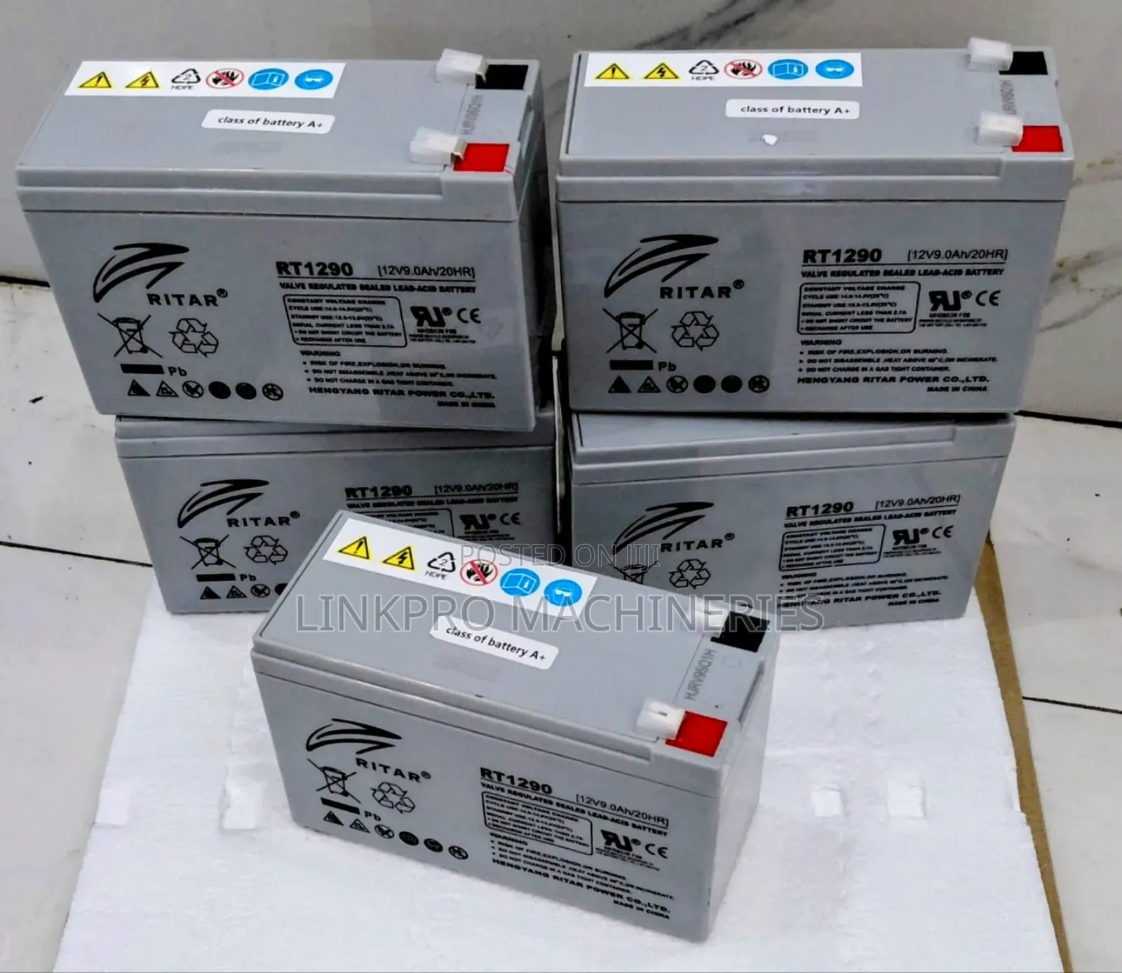 12v 9ah Ritar Battery