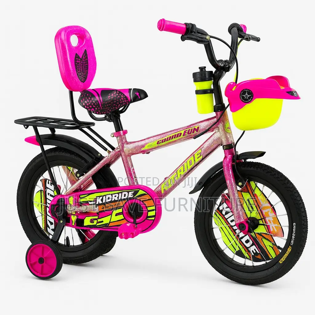 Offer Price! Kids Size 16 Bicycle With Training Wheels–For Sale