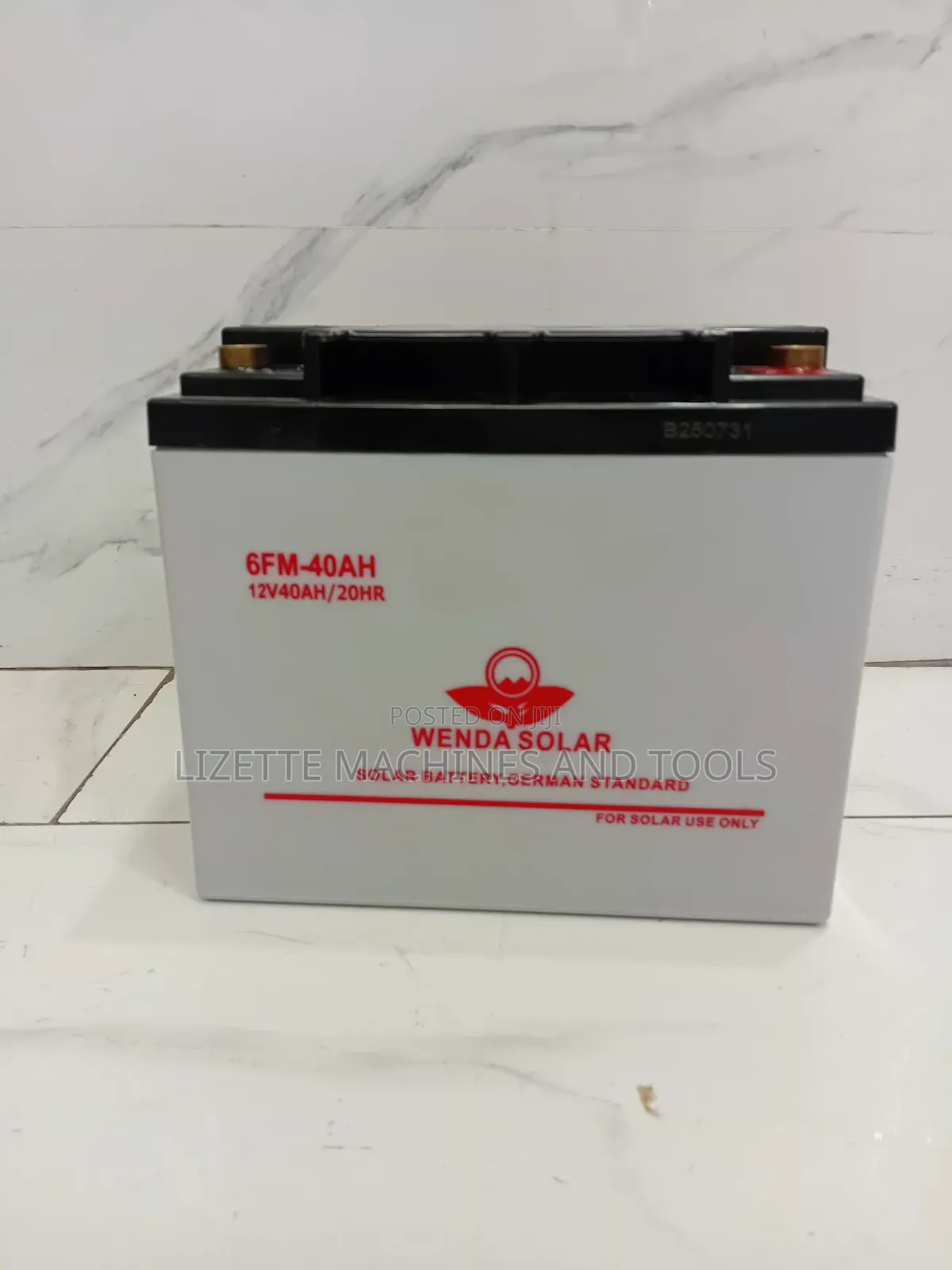 40ah Wenda Solar Battery 12v/20hr