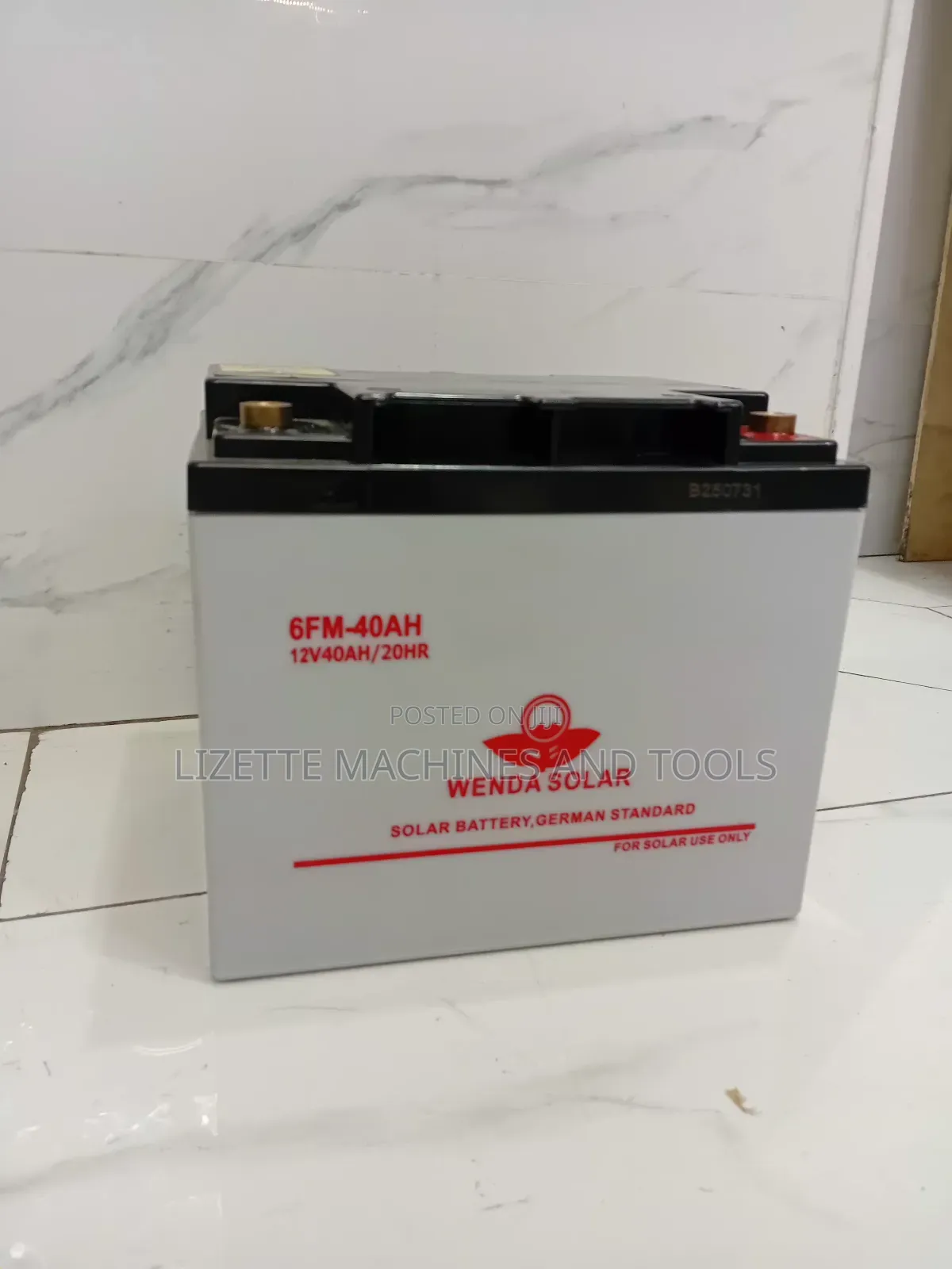 40ah Wenda Solar Battery 12v/20hr