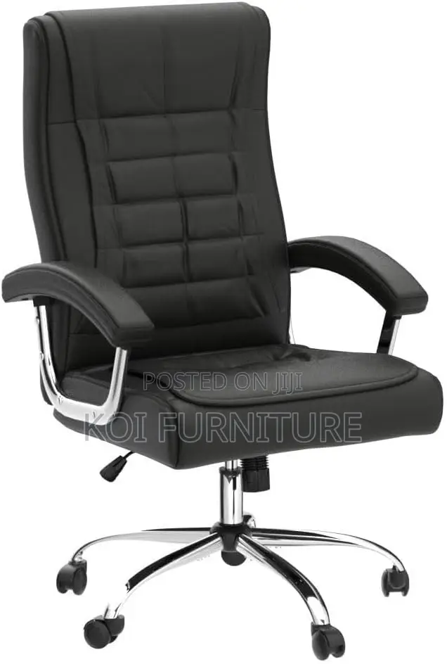 Office Chair; Leather Reclining Strong High Back Chairs