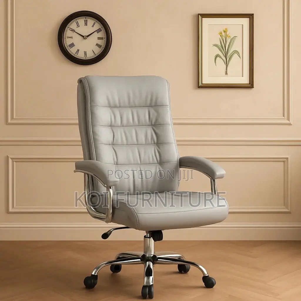 Office Chair; Leather Reclining Strong High Back Chairs