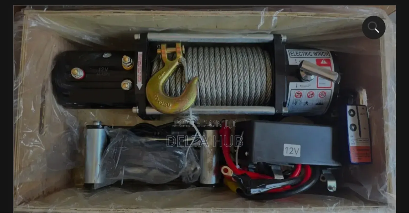 High Strength Electric Cable Winch for Car Recovery