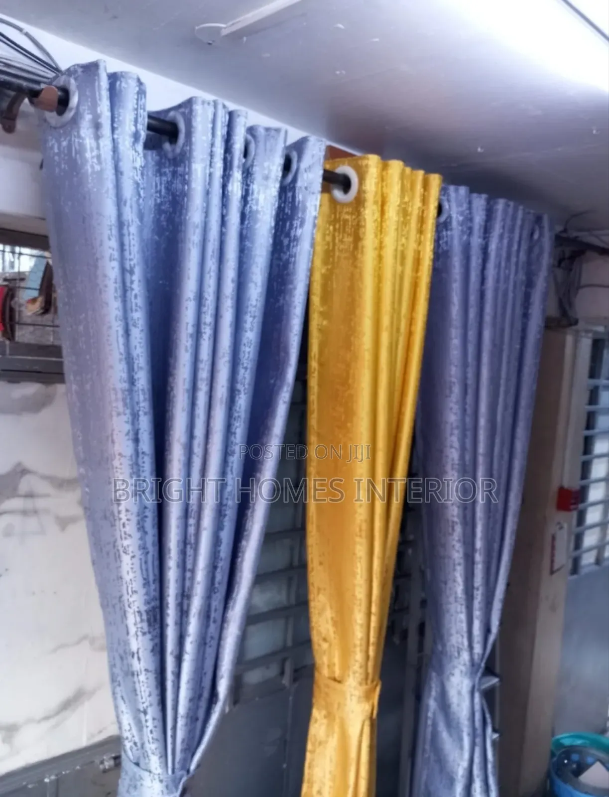 Light Grey Heavy Curtain