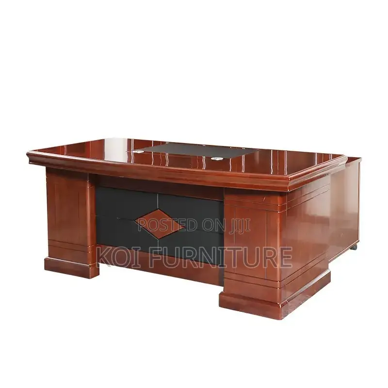 Office Desk; 1.8m Mahogany Boss Executive Desks
