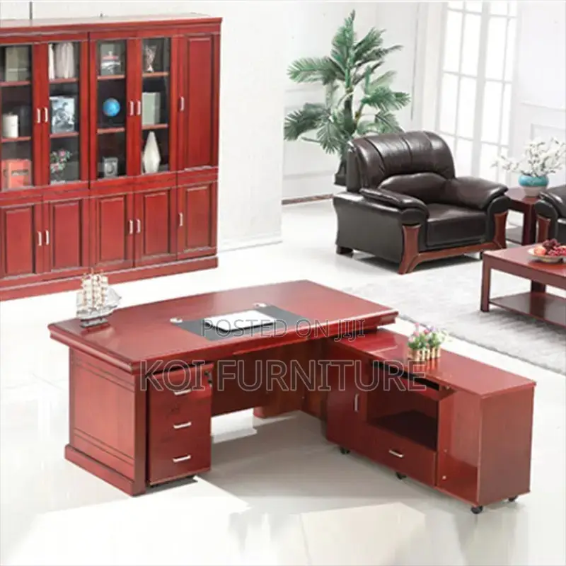 Office Desk; 1.8m Mahogany Boss Executive Desks