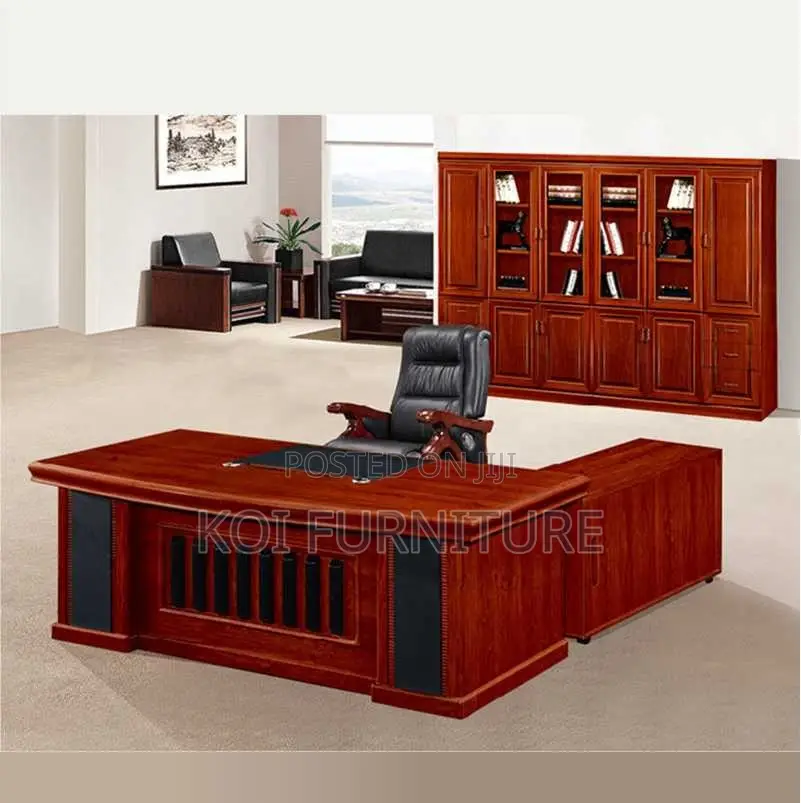 Office Desk; 1.8m Mahogany Boss Executive Desks