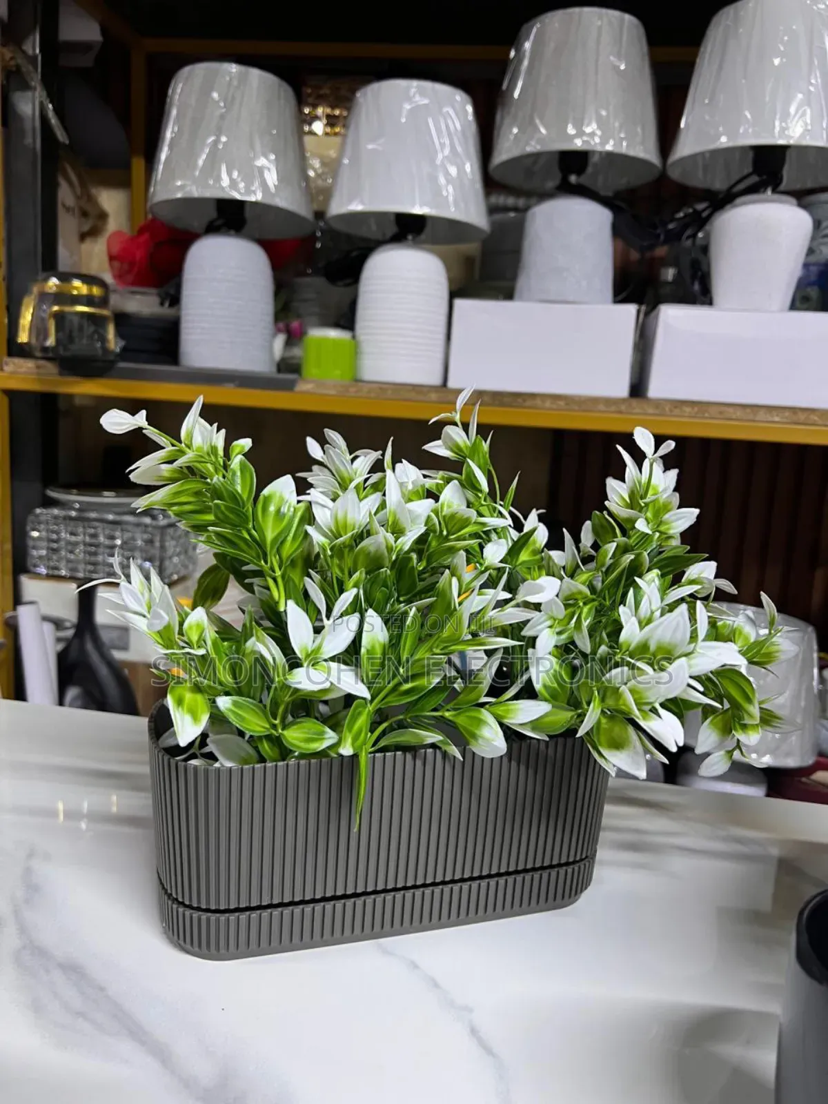 1.5l Pera Rectangle Planter Pot