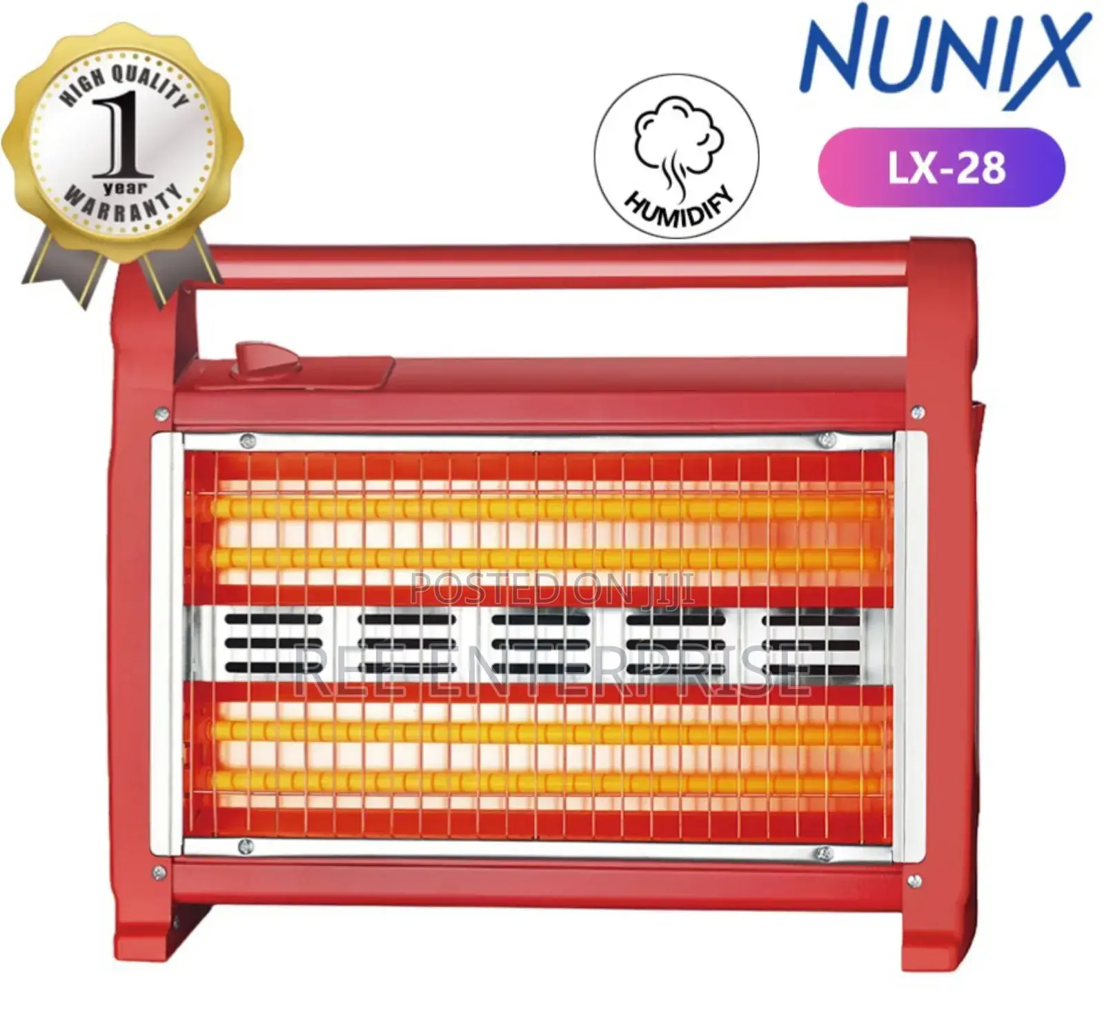 Room Heater  Nunix With Humidifier