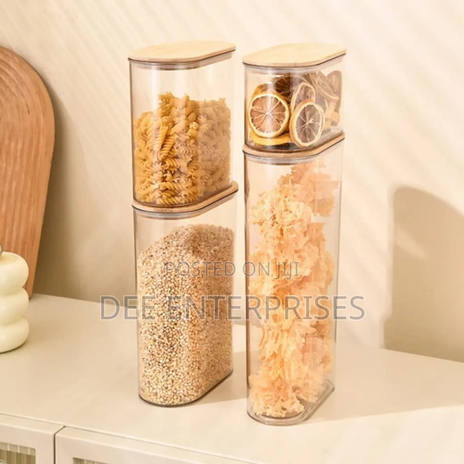 4pcs Set Acrylic Storage Containers