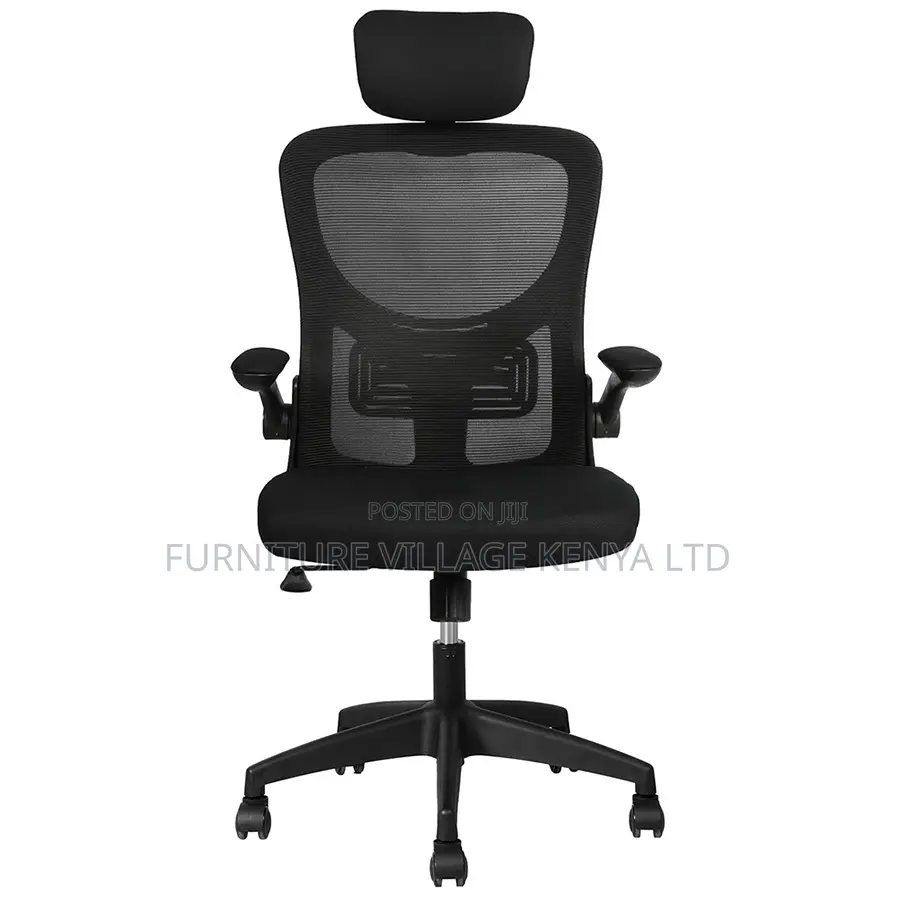 Office Chairs: Orthopedic Ergonomic Office Seat With Headrest