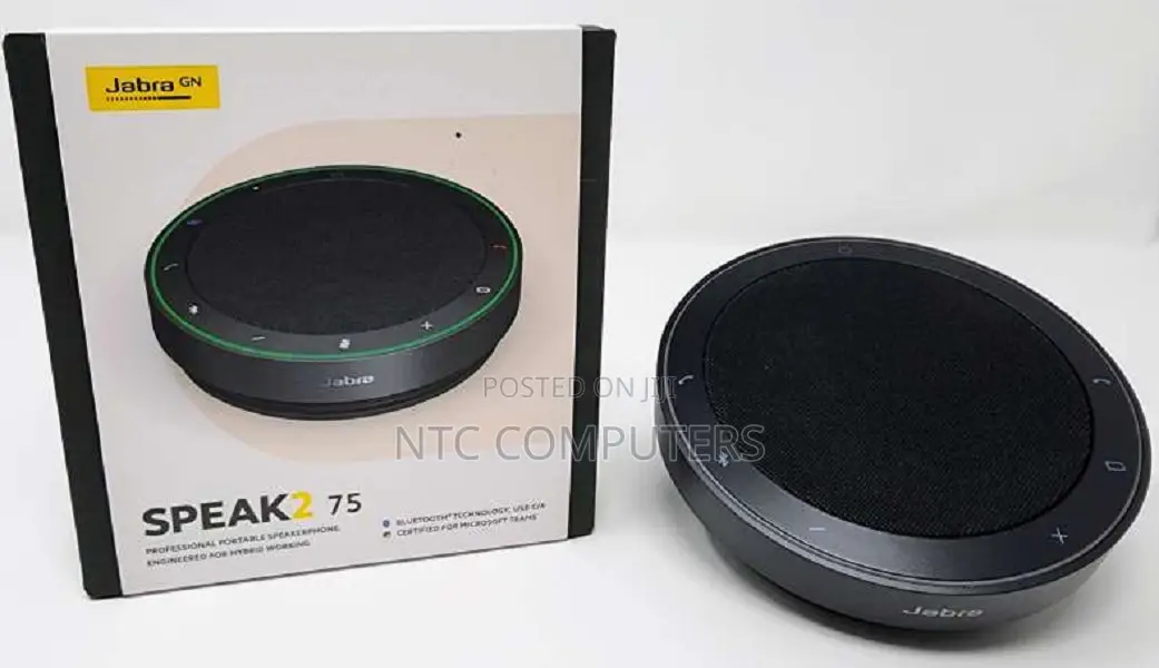 Jabra Speak2 75, Professional Usb and Bluetooth Speakerphone,Ms Teams