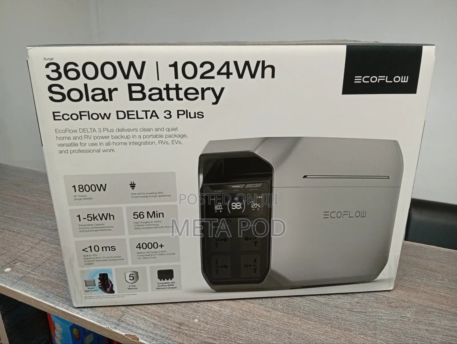 Ecoflow Delta 3 Plus 3600w