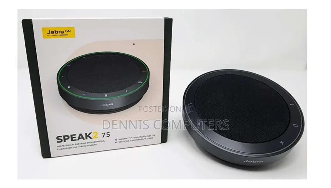 Jabra Speak2 75, Professional Usb and Bluetooth Speakerphone