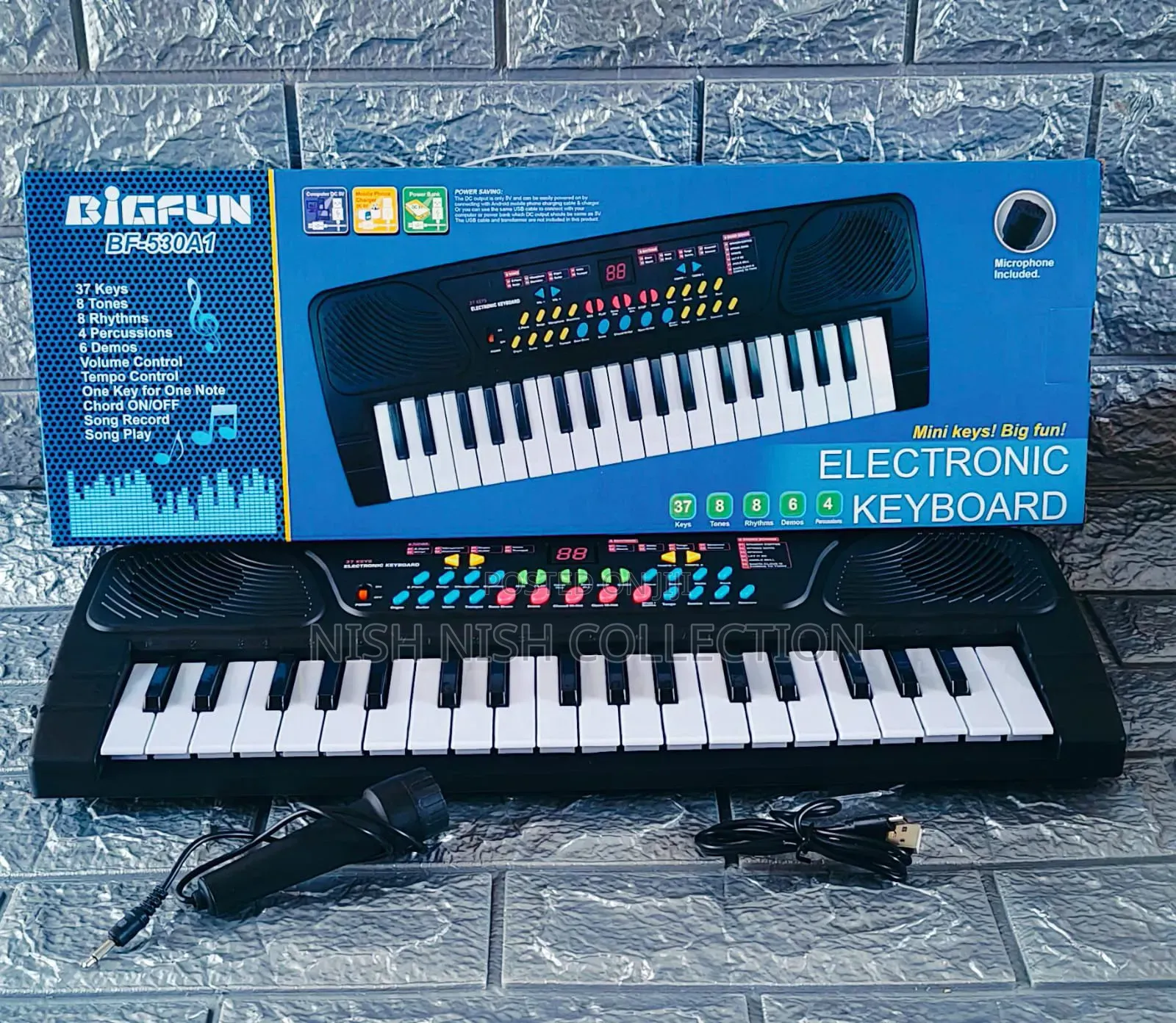37 Keys Keyboard
