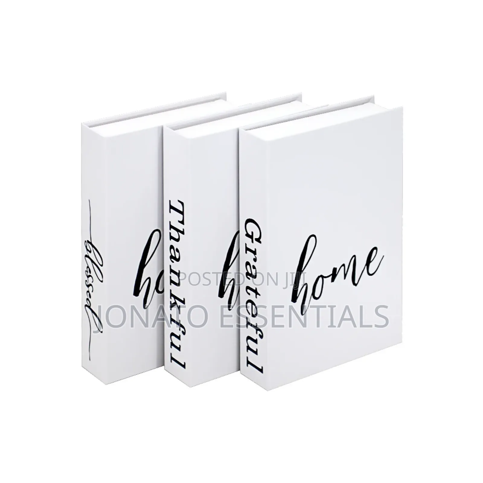 Decorative Book Box, Minimalist Coffee Table Ornament, Home Decor