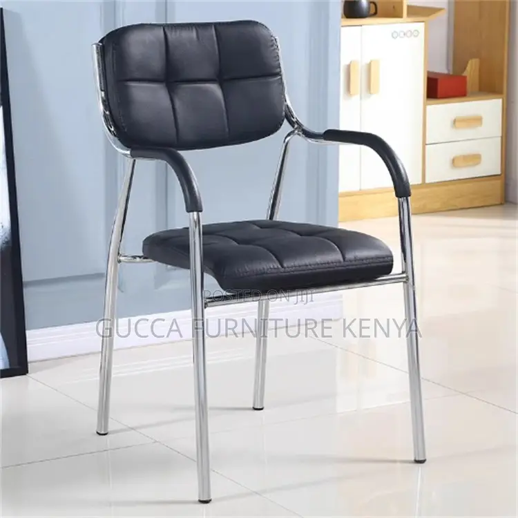 Mid-back Leather Catalina Visitor Office Chair