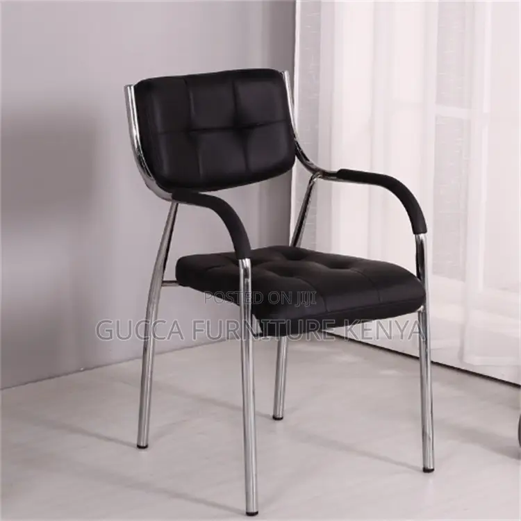 Mid-back Leather Catalina Visitor Office Chair