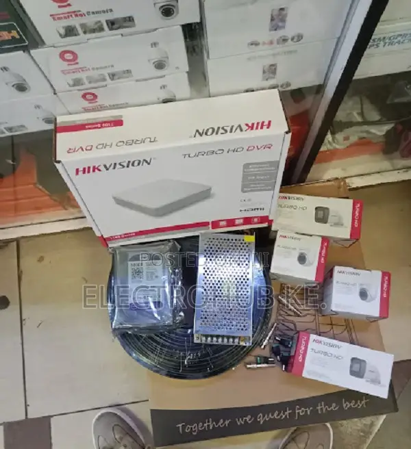 Hikvision 4 Channel Cctv Kit/