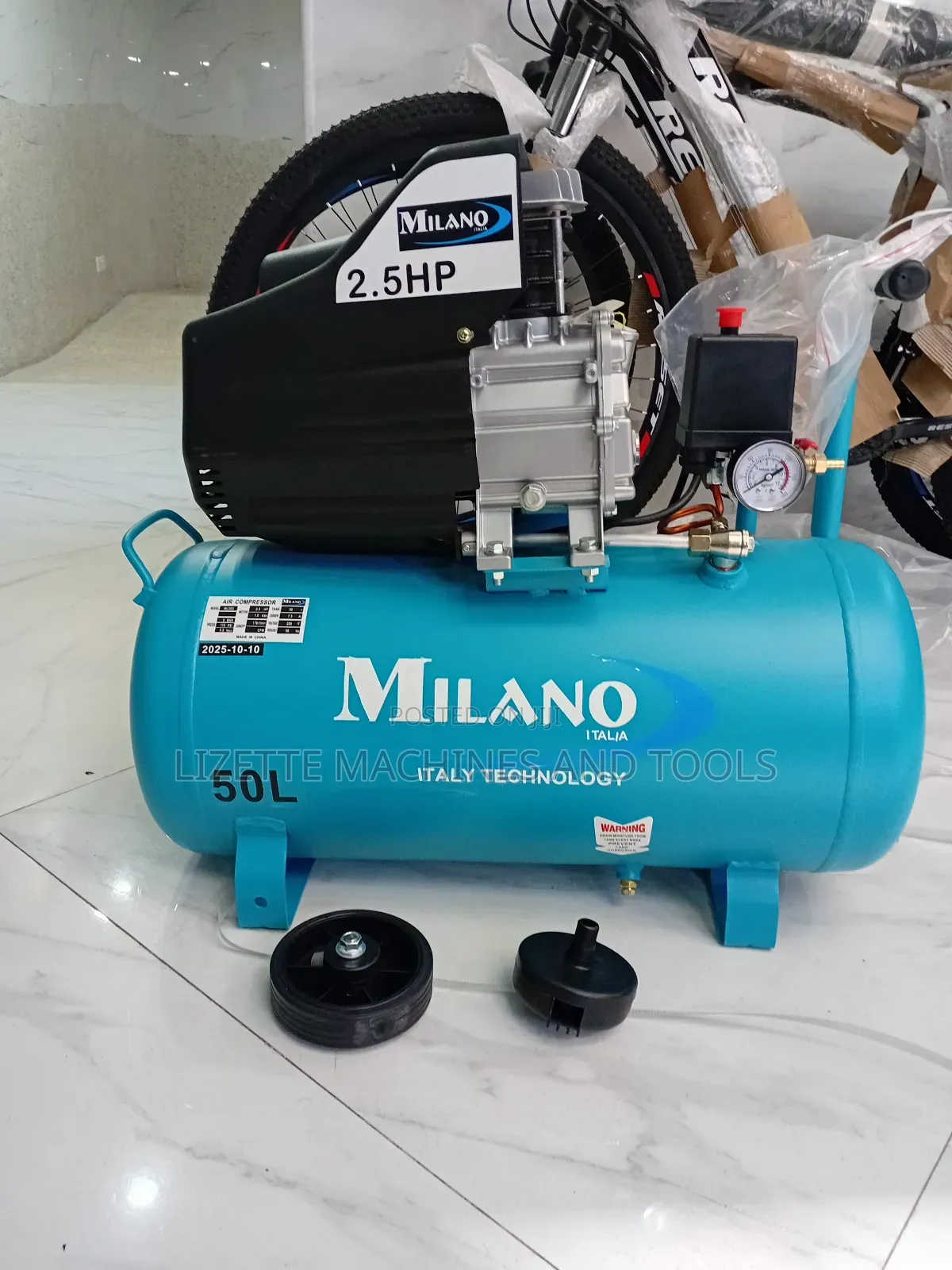 50l Milano Air Compressor 2.5hp
