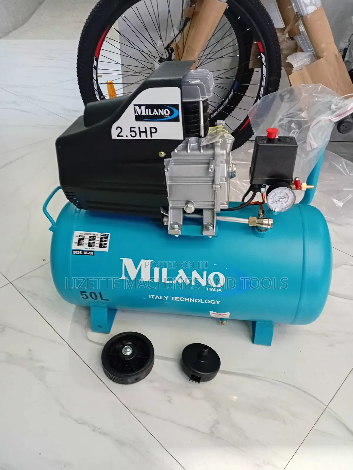 50l Milano Air Compressor 2.5hp