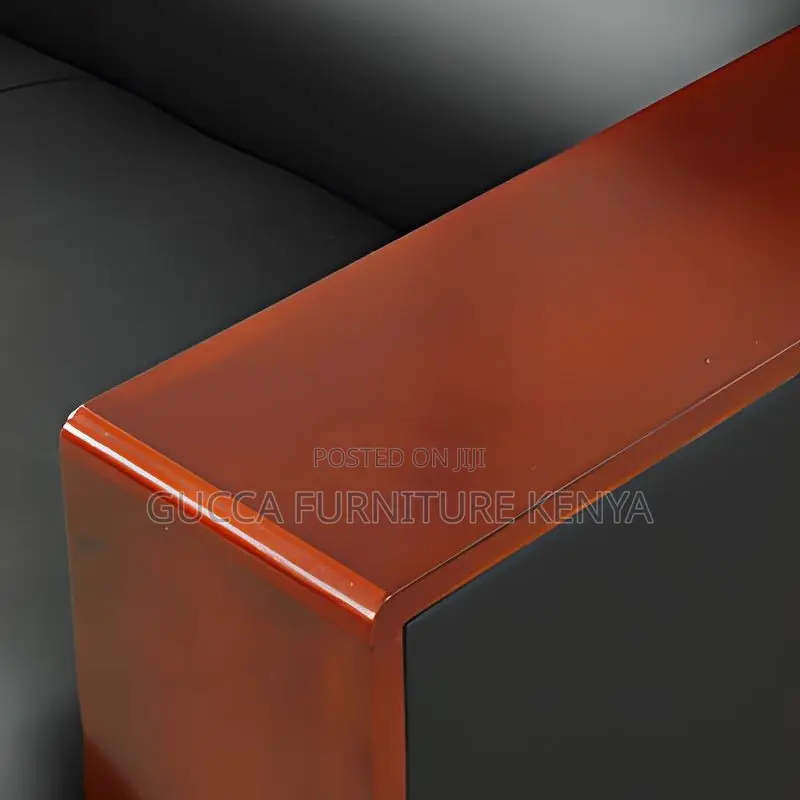 5-seater Leather Executive Reception Sofa Set