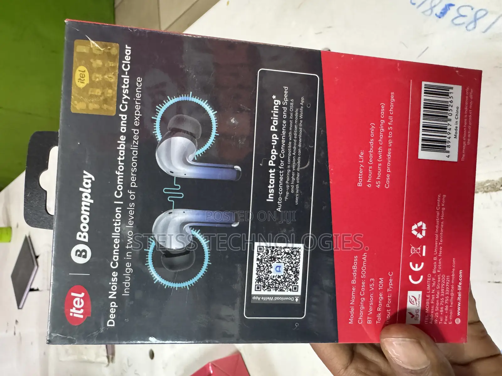 Itel Boomplay Budsplay Earbuds