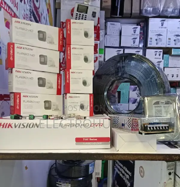 8 Channel Hikvision Dvr 1080p Full Hd 2mp Cctv Security System