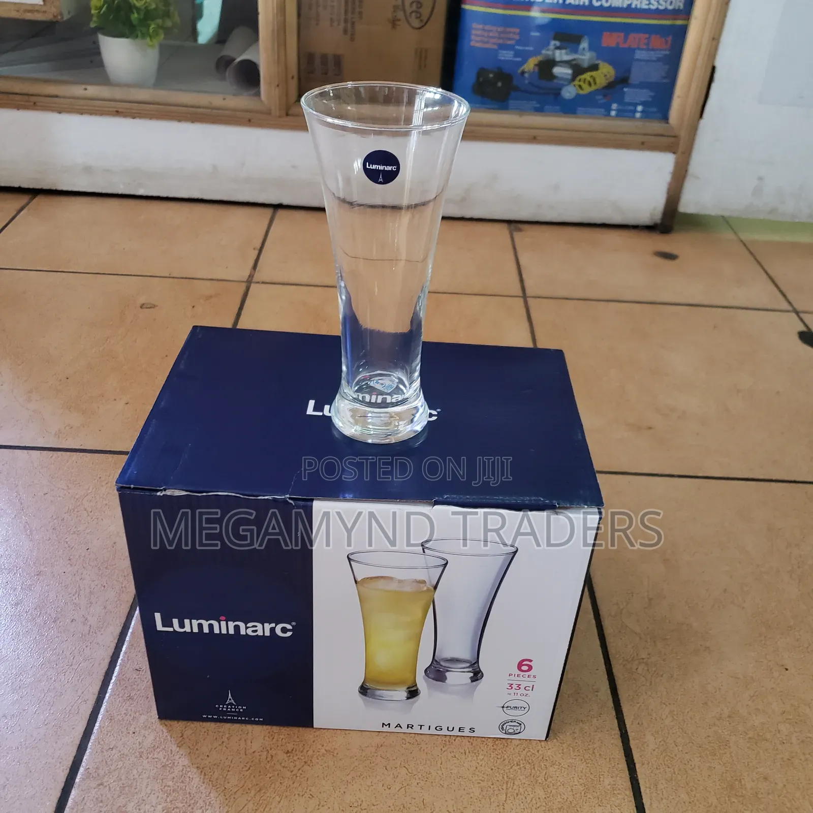 6 Luminarc Martigues Cocktail Glass