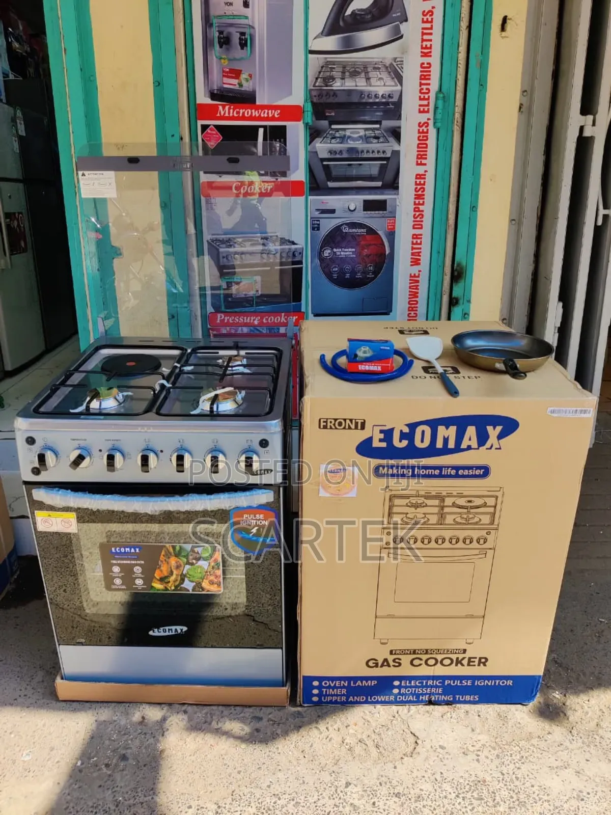 Ecomax Standing Oven