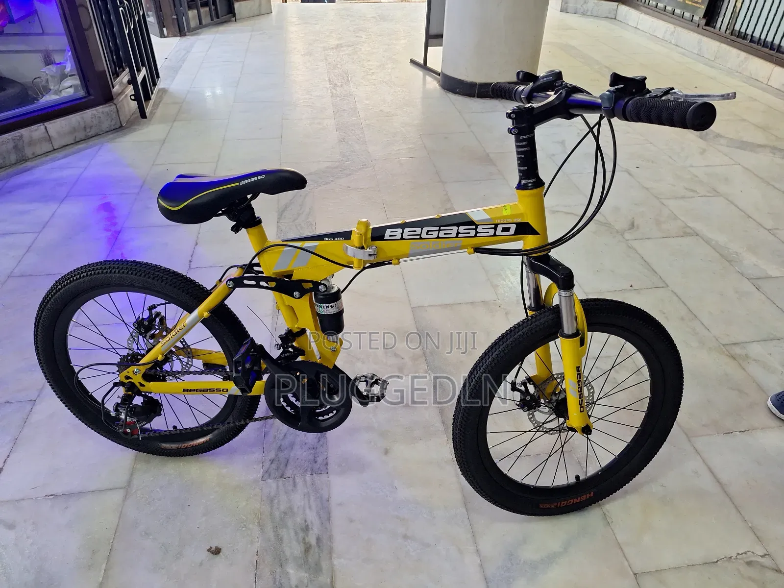 Begasso Foldable Mountain Bike- Size 20.