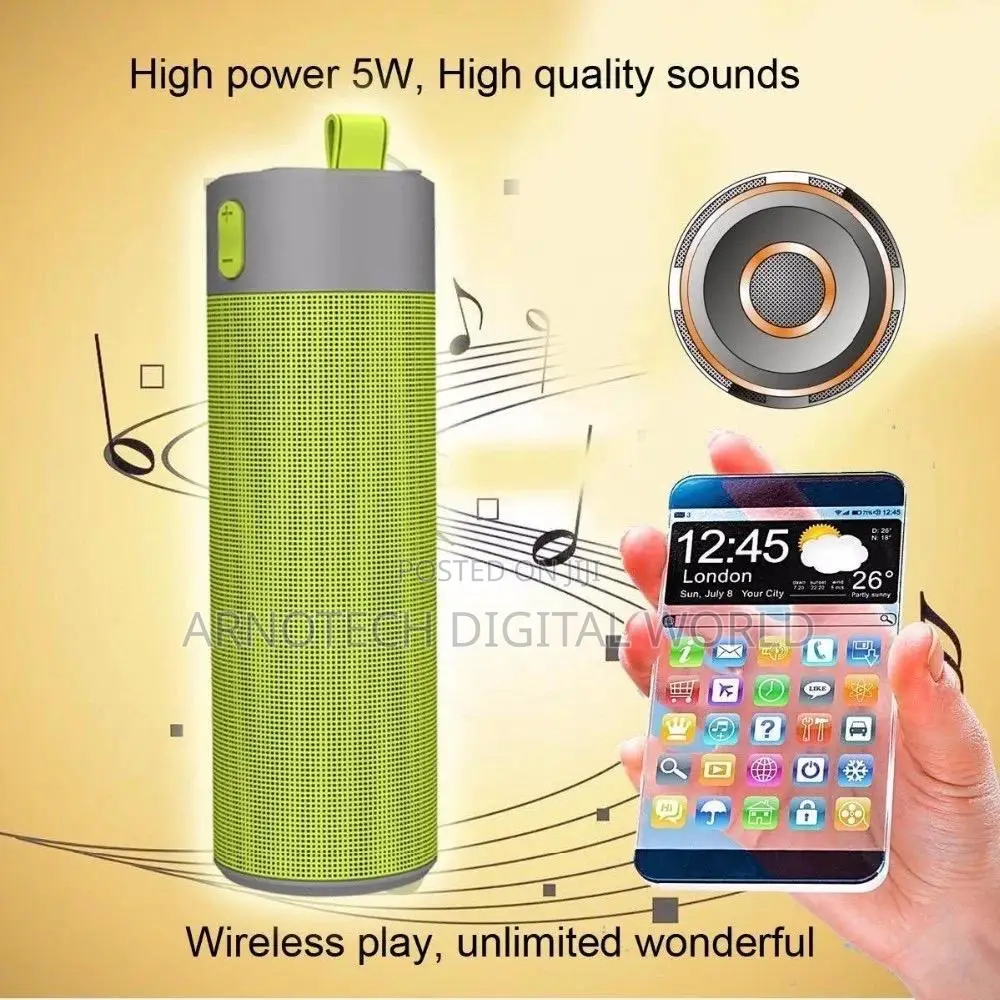 Wireless Speaker With Selfie Stick Power Bank, Flashlight